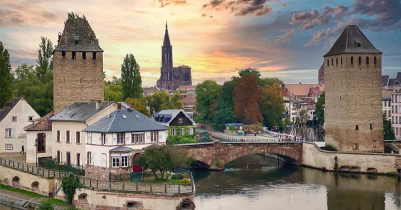 Airport transfer to Strasbourg, France from Frankfurt Airport