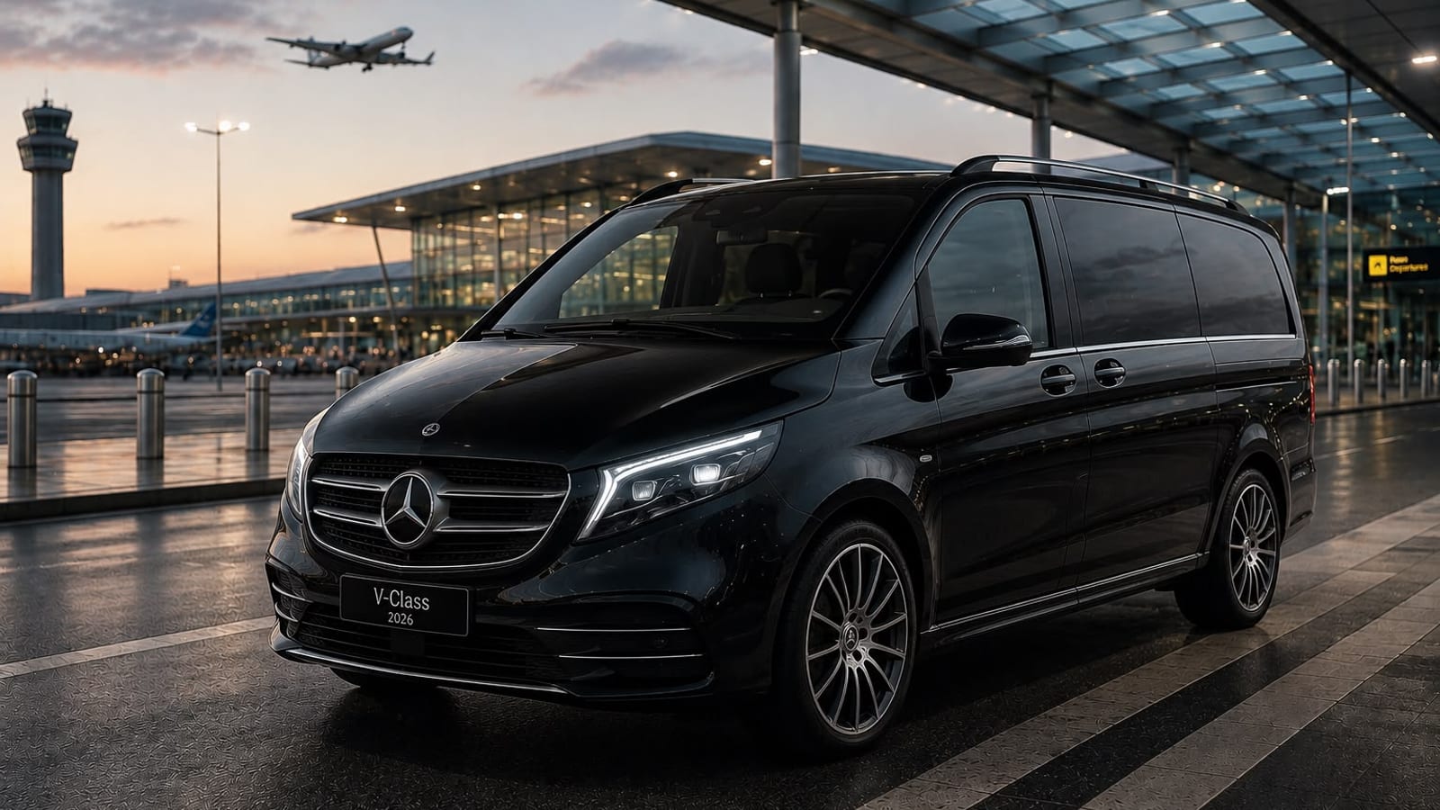 Business Van — z. B. Mercedes V-Class