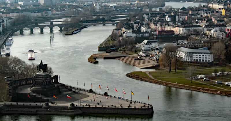 Airport transfer to Koblenz & Deutsches Eck, Germany from Frankfurt Airport